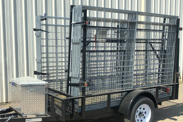Rigid Panel Trap with Trailer